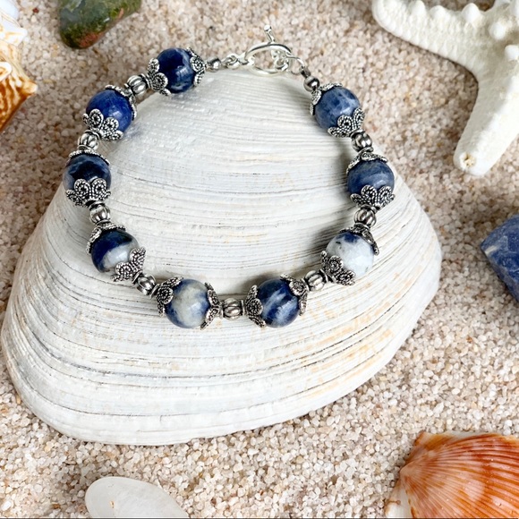 Genuine Gemstone Bracelets - Picture 3 of 12